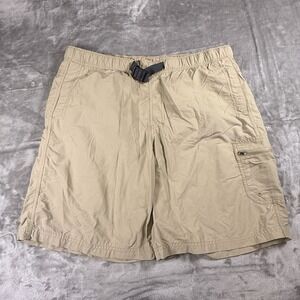 Columbia Men's Tan Cargo Shorts Size 32 Omni Shade Sun Protection